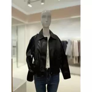 [롯데백화점]SOUP 인조가죽 짚업 라이더자켓  SC2LE81E