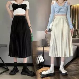 A라인 플 스커트 ERD-326 밴딩