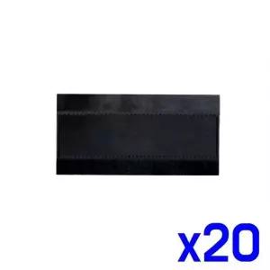 자전거 체인가드 보호용 x20개 스크래치 무지블랙