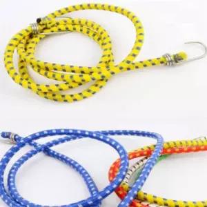 1.5m 컬러 끈 고리줄바 탄성로프 오토바이짐끈 카트고정끈