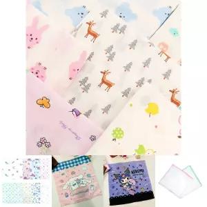 순면 나염 가제 손수건 대 10매입/아동/위생/휴대/사각/아기/유아/야외/나들이/소풍/목수건/신생아/디자인