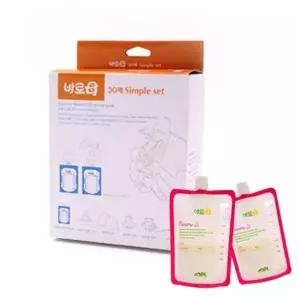 mpl 바로모 모유저장팩 30매 심플세트
