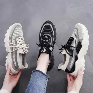 스니커즈 여성운동화 키높이운동화 삭스 5cm 니트