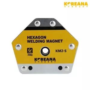 코리아나용접기 용접자석 KM2-S 육각타입