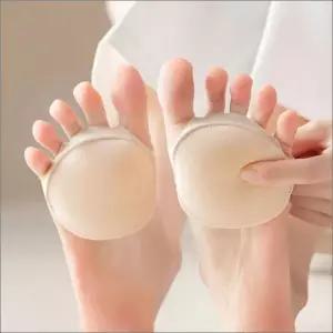 여자 위생 8컬러 발가락 인솔 패드 풋패드 쿠션 덧신
