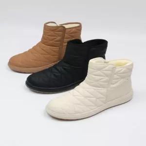 굽 안감 플랫 고무 창 다이아몬드 털 패턴 털 부츠 127896
