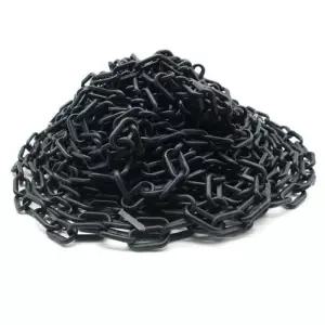 플라스틱 체인 주차금지줄 검정색