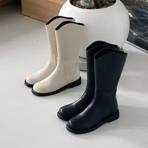 미들힐 롱구두 워커 힐 여성구두 로우힐 봄신발 발목