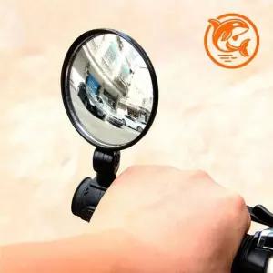 안전한 자전거 원형 주행용 넉넉한 안전 사이드미러 사각지대 시야 미러 후사경