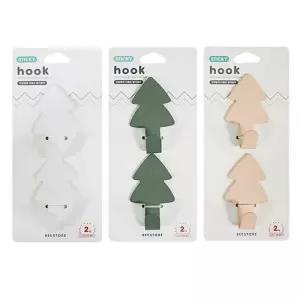 트리 도어훅 행주 걸이 걸이 수건 옷걸이 행거 2p