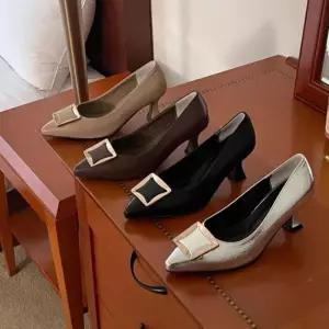 미들힐 샌들 메리제인 웨지힐 구두 여자구두 하이힐