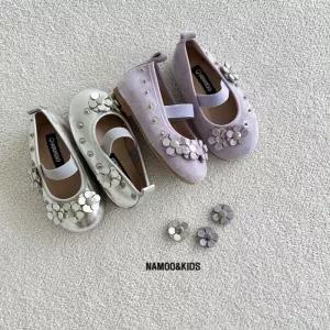 돌아기 신발 여아 유아 구두 아기 로퍼 봄신상 플랫 슈즈 두리플라워 메리제인