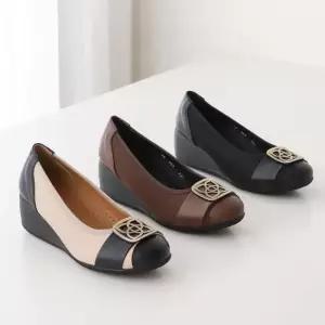 토오픈 슬링백힐 여성구두 샌들 여성화 구두 미들힐