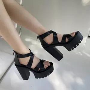 미들힐 슬링백 정장구두 여자구두 베이직 여성신발