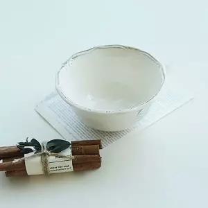 폴란드 빈티지 도자기 대접 1P 국그릇 라면 식기 공기 주방식기