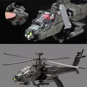 아파치 헬기 헬리콥터 합금 메탈 전투기 장식품 프라모델