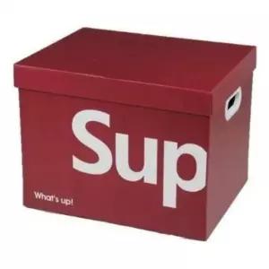 이사 다용도 상자 장난감 종이 27x20x17cm 수납함 서류 정리함