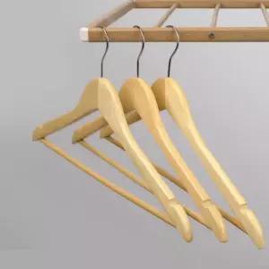 우드 가정용 세트 옷걸이 매장 나무 원목 코팅