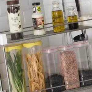 슬림 이동식 트롤리 미니 바퀴형 선반 진열대 틈새 간식 수납