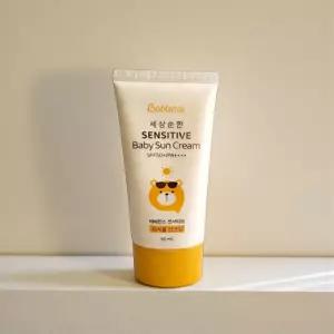 이지워시 선크림 순한 1차세안 워셔블 모든피부 저자극 베이비 유아용 썬 크림 80ml