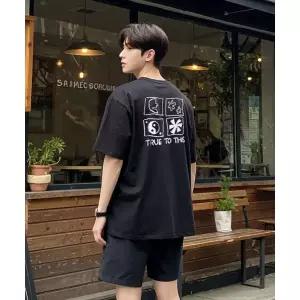 볼컴 핸드드로잉 티셔츠 (블랙) 2009110