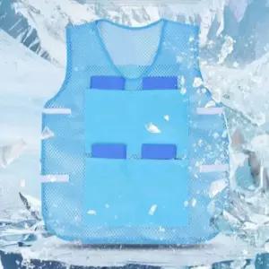 무더위 탈출 8포켓 얼음조끼(TW) 가볍고 통풍이 잘되는 메쉬 아이스조끼