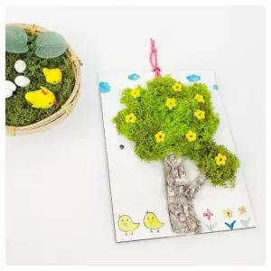 창의교구- 봄 자작나무액자 만들기 4인 구성