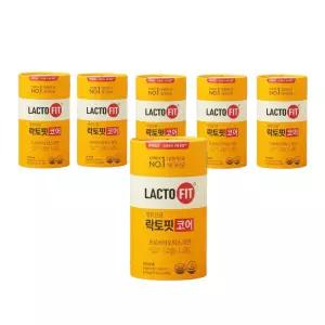 종근당건강 락토핏 코어 60포 6통 (12개월분)