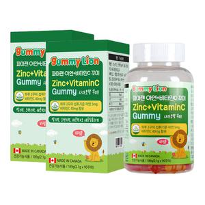 초등학생 비타민C 아연 2통 어린이 중학생 고등학생 키즈 주니어 아이 꾸미 구미 젤리