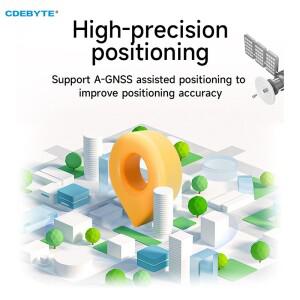 GNSS 다중 모드 위성 포지셔닝 모듈 낮은 소비 RS232 CDEBYTE E108-GN04G-232 세라믹 안테나 BDS GPS GLONA