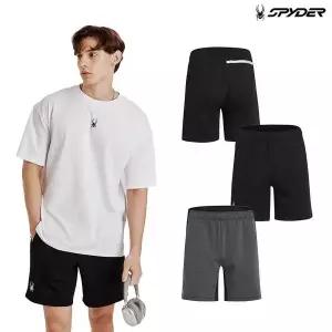 매장정품 SPYDER 스파이더 [스파이더 본사] 남성 트레이닝 저지 숏츠 SPIMCNTR203M 1095481