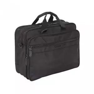 [셀러에이드]슬림 블랙 남성용 서류가방 캐리어 연결 출장용 백팩