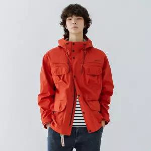 빈폴 [빈폴] [BEANPOLEKNAP] 윈드브레이커 사파리 레드 (BC5337N026)