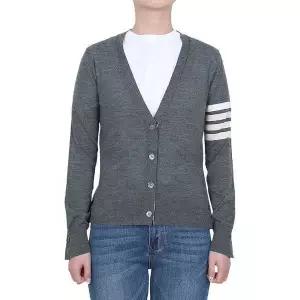 [톰브라운] 사선완장 울 가디건 그레이 148333408