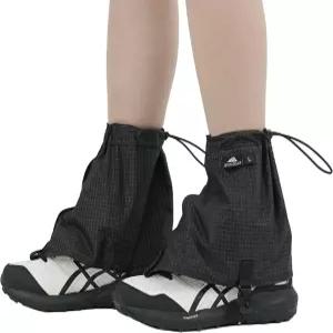 하이킹 신발을 위한 3FULGEAR 초경량 게이터 방수 눈 남녀용 경량 및 조절 가능한 부츠 스키 걷기 등반