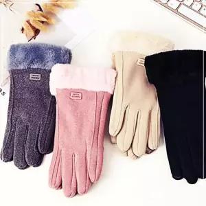 털장갑 겨울 터치 여성 스마트폰 JWFGX6OQ