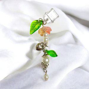 비즈 꽃 충전 단자 먼지 보호캡