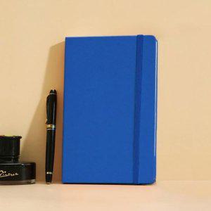 밴드 노트 모눈 A5 수첩 레더 격자 메모