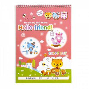 스프링노트 18.5x26cm 캐릭터 종합장 5