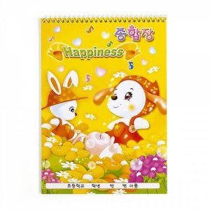 캐릭터 18.5x26cm 스프링노트 5x26c