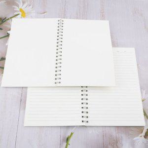 스프링 연습장 학생 B5 80매 공책 노트 심