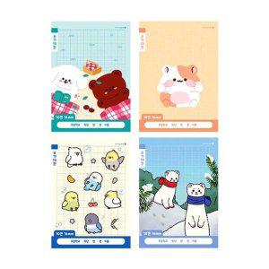 캐릭터 B 초등 노트 10개입 저학년 10칸