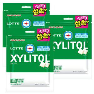 롯데 자일리톨 오리지날 231g 리필 x 3개