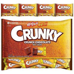 롯데 미니크런키 171g x 5개