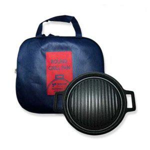 그릴팬 구이팬 구이판 고기 23cm 주물팬 불판