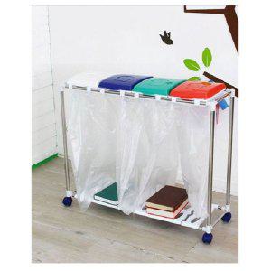 4단 분리수거함 리빙