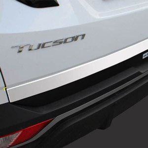 트렁크 투싼 크롬 가니쉬 몰딩 커버 라인