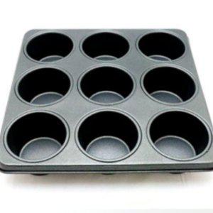 논스틱 양면 코팅 베이킹 빵틀 머핀 9구 머핀틀 트레이