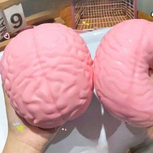 대왕 점보 두뇌 뇌 말랑이 타바 스퀴시 스트레스볼 슬라임 마시멜로우 촉감놀이 친구 우정선물
