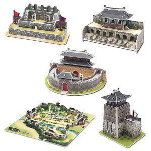 모또 종이 입체퍼즐 한국사 조선시대 (수원화성 5종 세트)